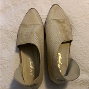 White Free people Shoes